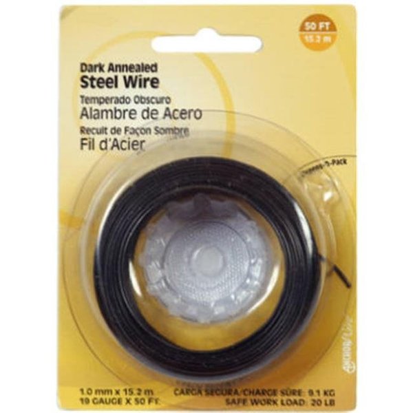 Hillman Hillman Fasteners 123121 75 ft. 22 Gauge Dark Annealed Wire 155549